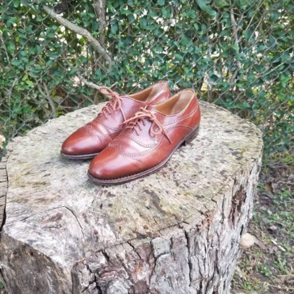 MARAOLO Italian Leather Wingtip Shoes 90s main image 5